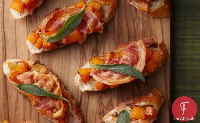 Butternut Squash Crostini