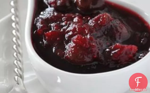 Getrocknete Kirsch-Cranberry-Sauce