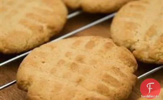 Klassische Erdnussbutter-Kekse