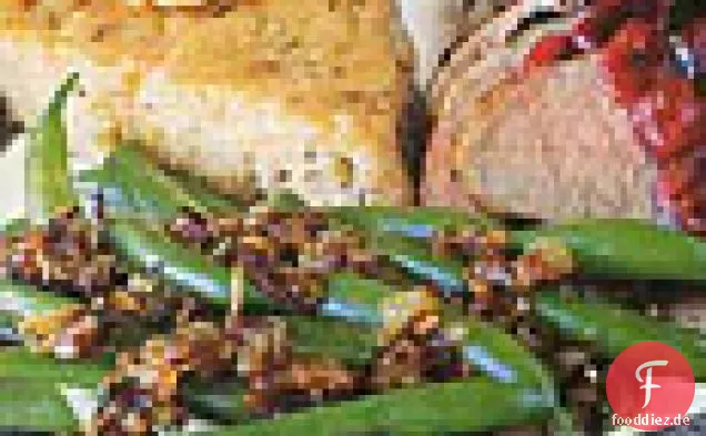 Grüne Bohnen mit Balsamico-Schalotten-Butter