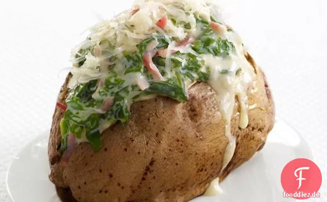 Schinken-Spinat Spuds