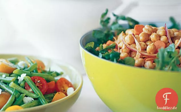 Grüner Bohnensalat
