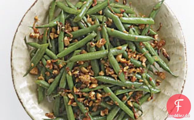 Grüne Bohnen Mit Geräuchertem Paprika Und Mandeln