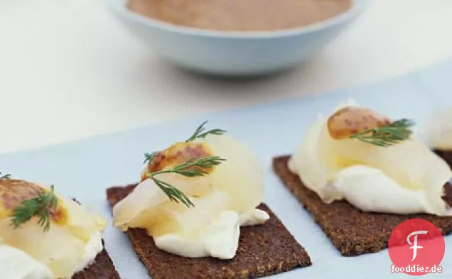 Dill-Heilbutt mit Senfsauce