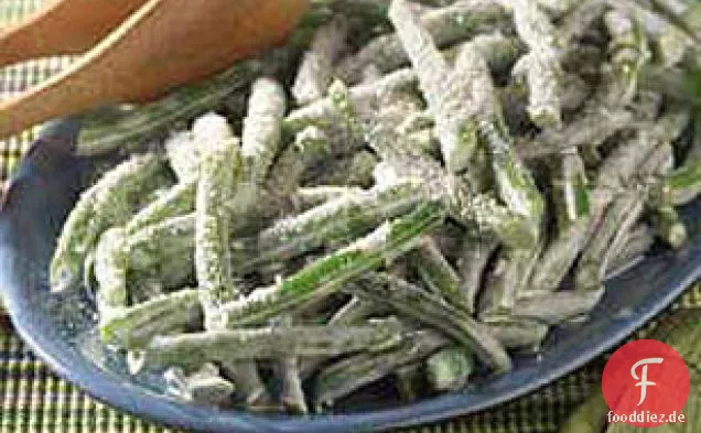 Garlicky Grüne Bohnen
