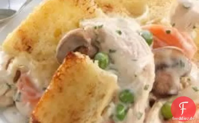 Schwester Schuberts® Chicken Pot Pie mit Brot Topping