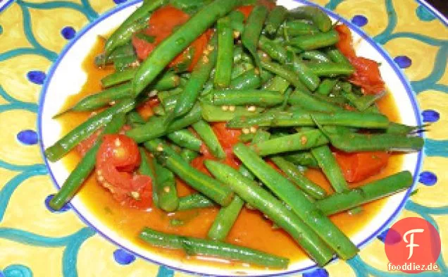 Grüne Bohnen, Tomaten & Balsamico