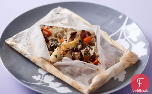 Grüne Bohnen mit einem Knoblauch Sherry Essig Dressing Rezept