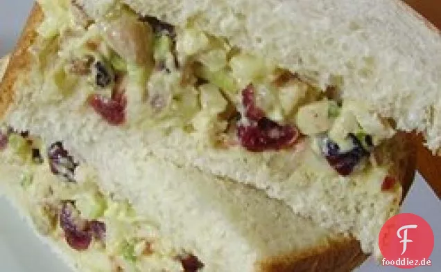 Curry Huhn Tee Sandwiches