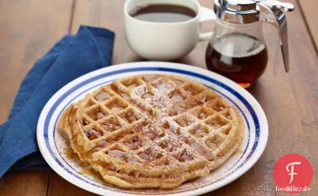 Apfelmus-Waffeln