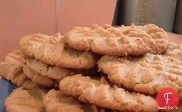 Köstliche Erdnussbutter-Kekse