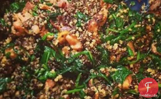 Speck Spinat-Quinoa
