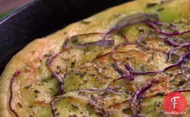Gusseisen-Pfanne Focaccia