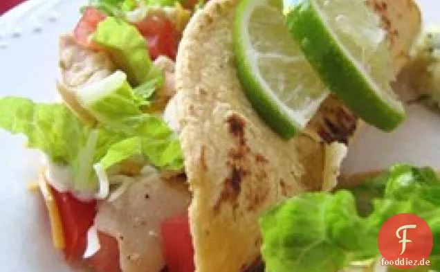Limone Huhn Weiche Tacos