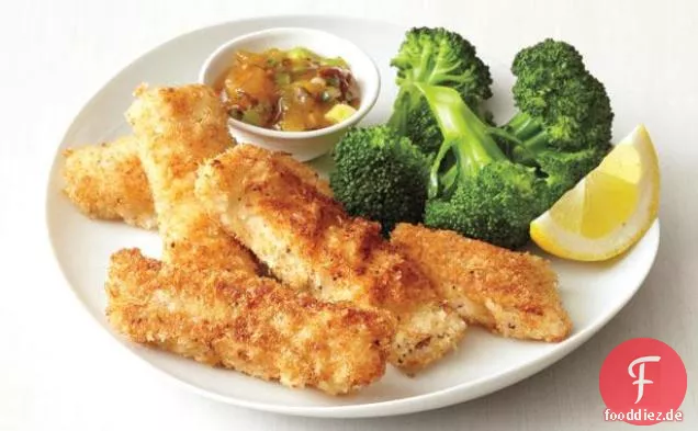 Kokosnuss Fischstäbchen