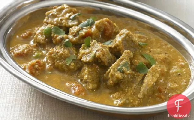 Schnelles Lammcurry