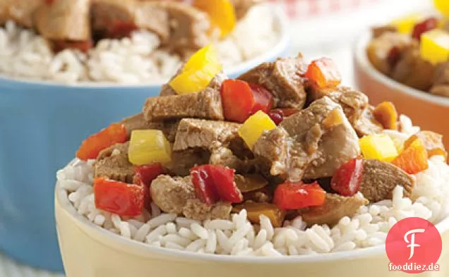 Huhn & Paprika Stir-Fry