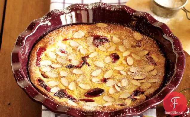 Schwarze Kirsche Clafouti