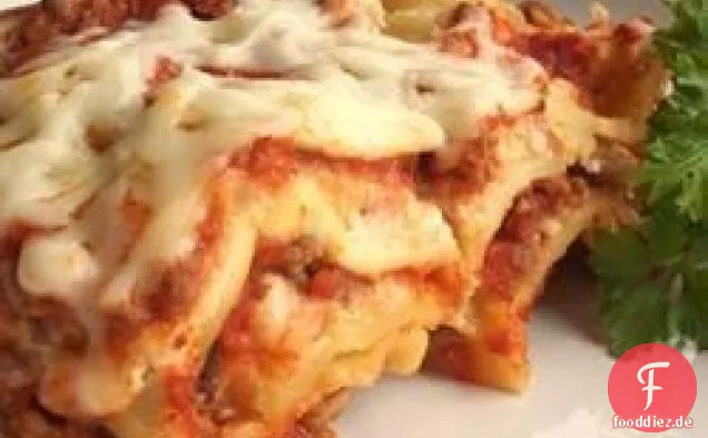 Einfach schnelle Lasagne