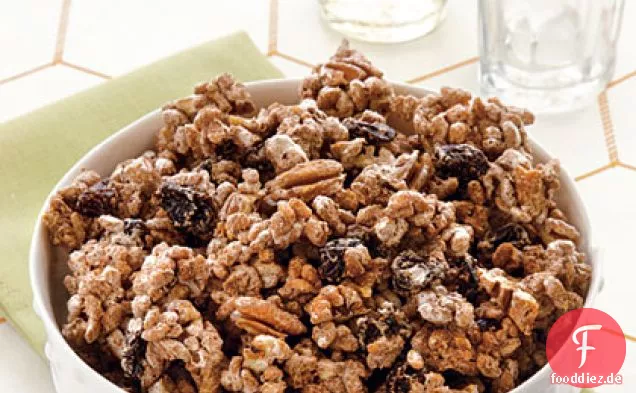 Gewürzte Pekannuss-Kirsch-Crunch-Mischung
