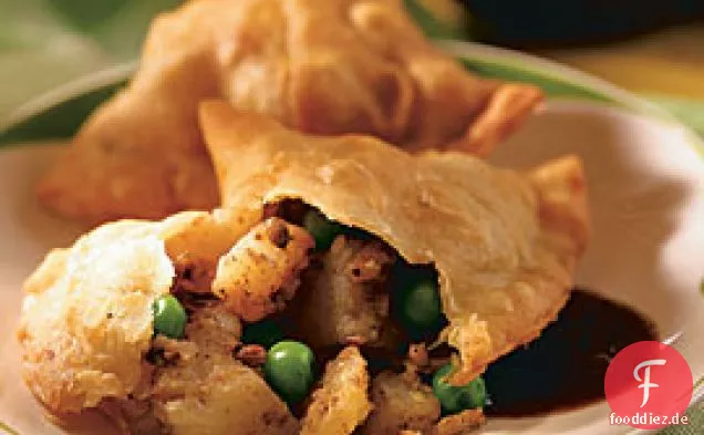 Würzige Kartoffel-Samosas