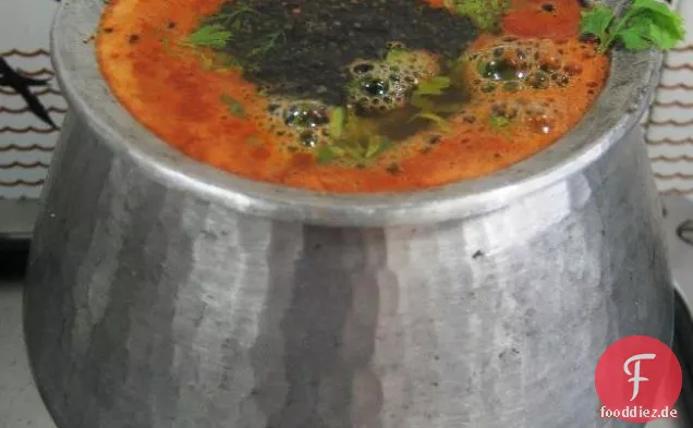 Klassische Paruppu Rasam - Die Original Mulligatawny Suppe