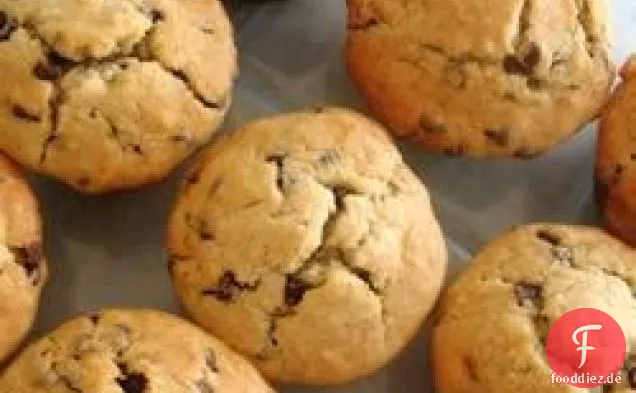 Mokka Schokolade Chip Banane Muffins