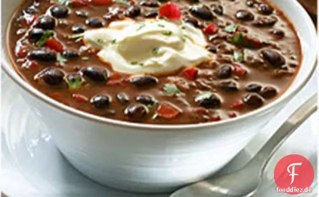 Chipotle Schwarze Bohnensuppe