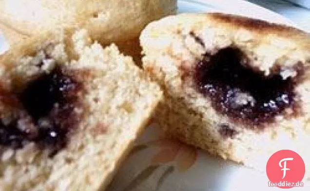 Altmodische Sally Lunn Muffins