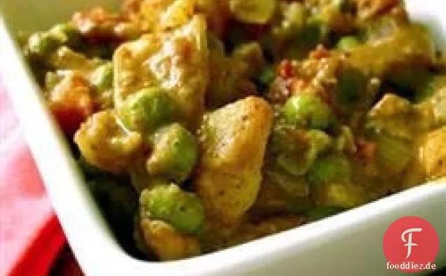 Würziges veganes Kartoffelcurry