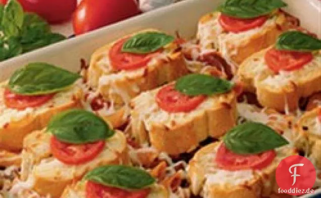 Schöne gebackene Ziti