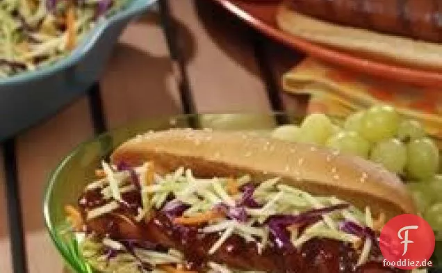 Gegrillte Franken im südlichen Stil