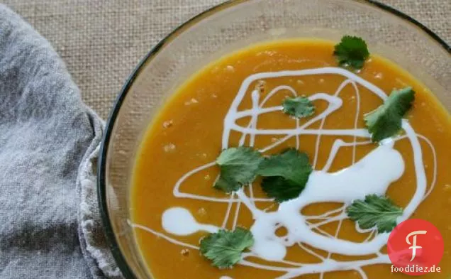 Essen Sie für acht Dollar: Currygelbe Erbsensuppe