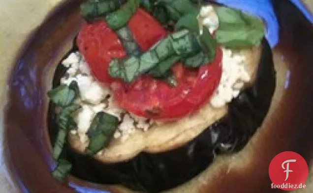 Auberginen mit Feta-Käse