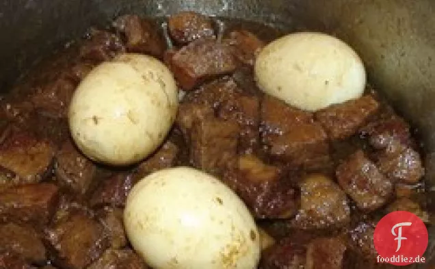 Schweinefleisch und Huhn Adobo