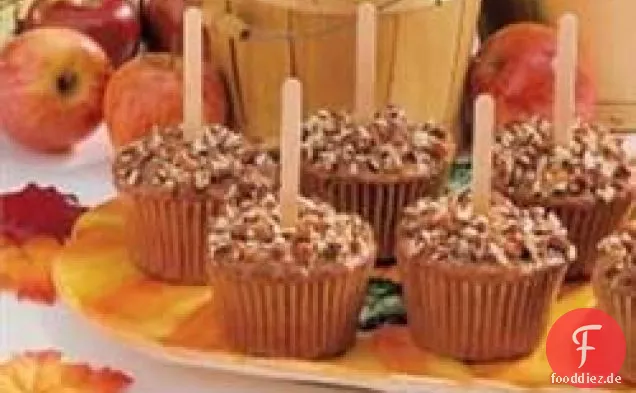 Karamell-Apfel-Cupcakes