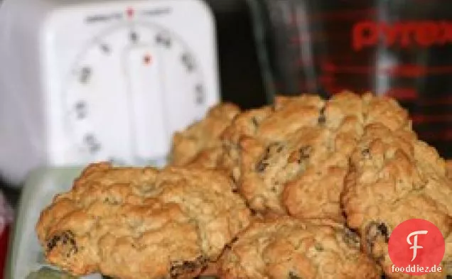 Haferflocken Drop Cookies