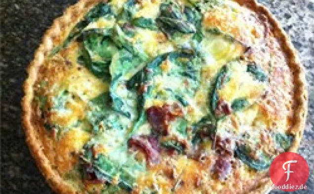 Einfache Quiche