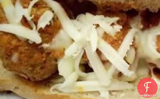 Gebackene Fleischbällchen-Sandwiches