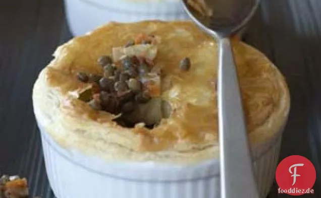 Linsen In Puffed Pastry