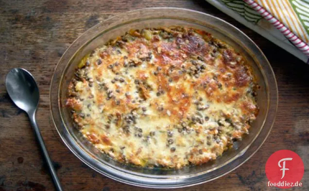 Linsengratin