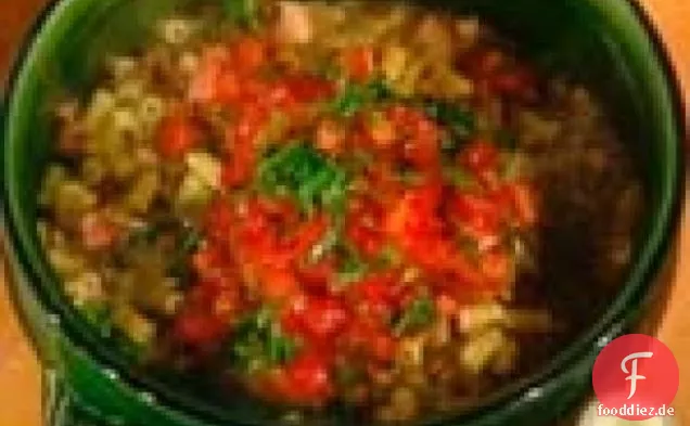 Pasta und Linsen: Pasta e Lenticchie