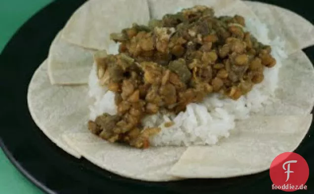 Indisch Gewürzte Linsen Mit Huhn Slow Cooker Rezept