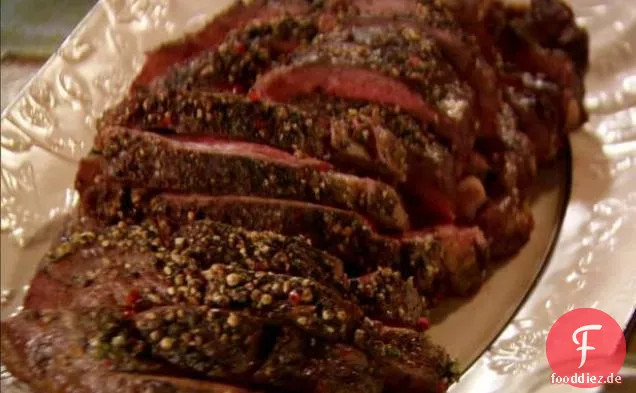 Pfeffer gebratenes Rinderfilet