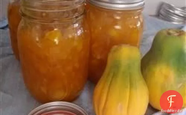 Frische Papaya-Marmelade