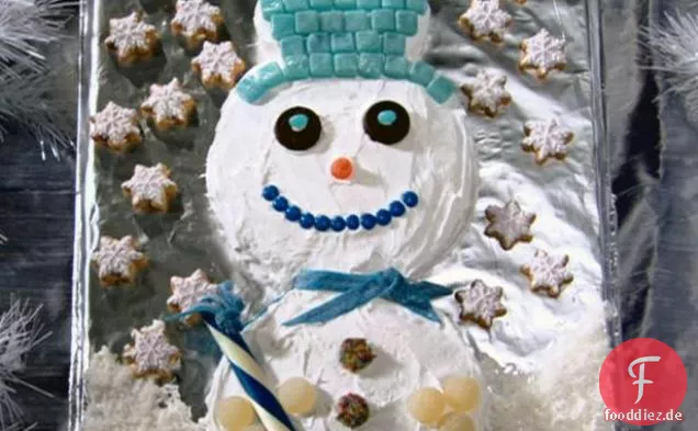 Schneemann-Kuchen -