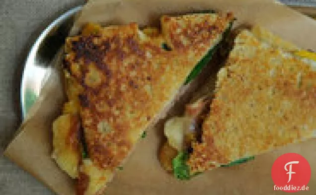 Walnuss-Linsen-Sandwiches