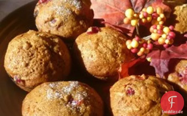 Cranberry-Kürbis-Muffins