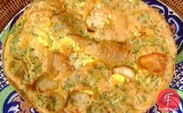 Garnelen Frittata: Frittata coi Gamberetti