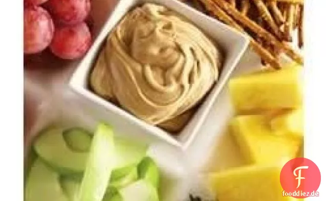 Marshmallow Erdnussbutter Dip